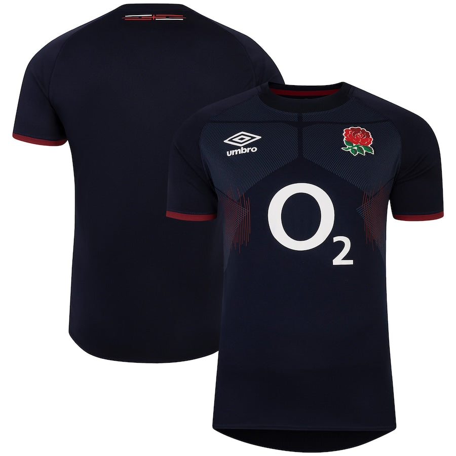 Maillot Angleterre 2024 2025 | Maillot Rugby Angleterre Bleu Marine Extérieur