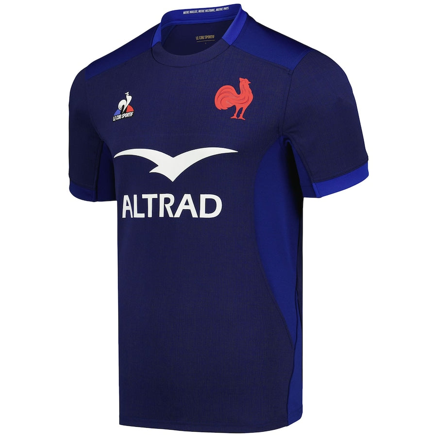 Maillot France 2024 2025 | Maillot Rugby France Bleu Domicile