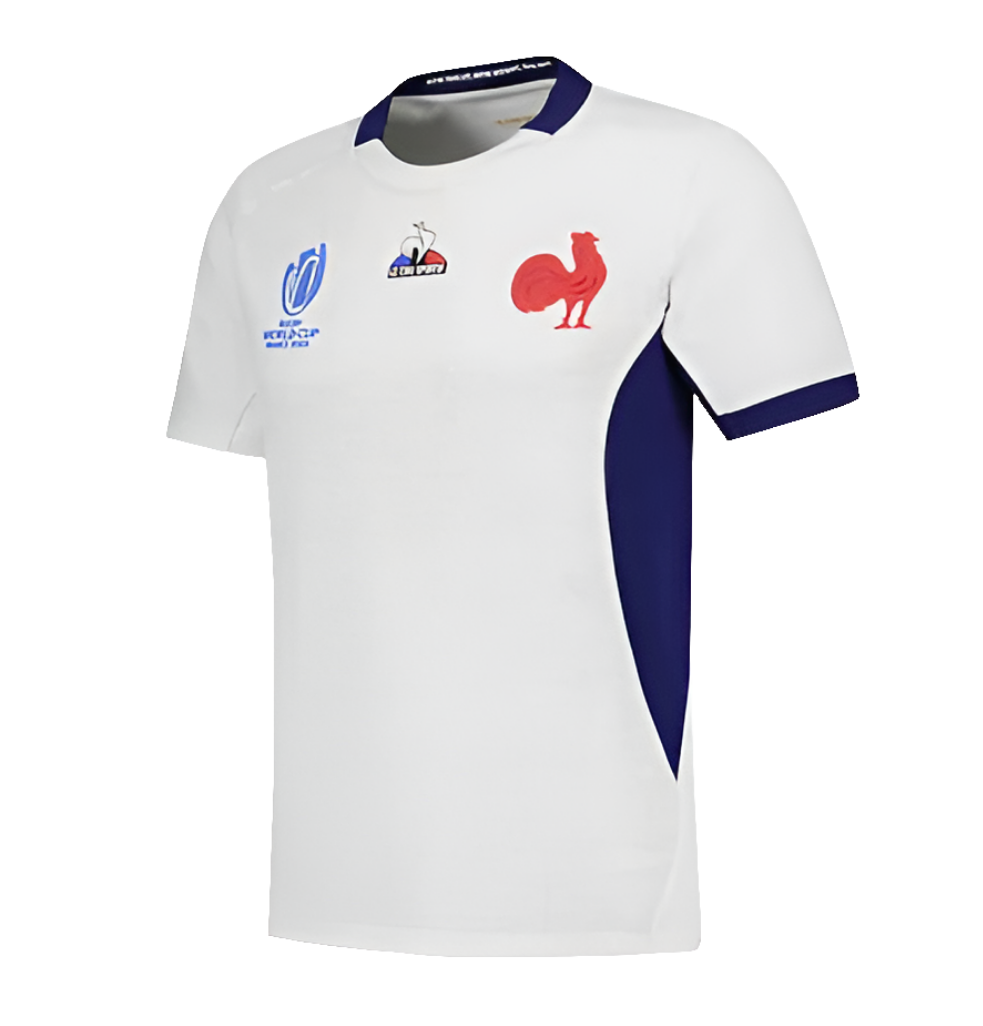 Maillot France 2024 2025 | Maillot Rugby France Blanc Extérieur