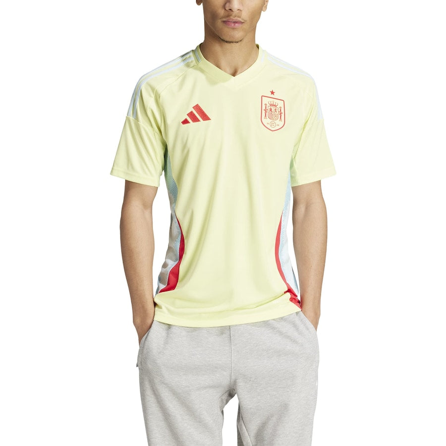 Maillot Espagne 2024 2025 | Maillot Espagne Jaune Euro 2024 Extérieur