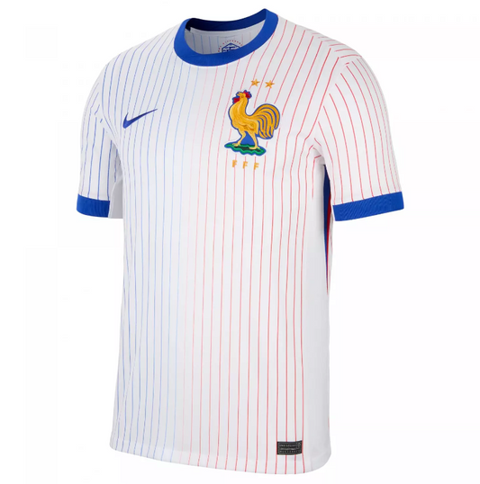 Maillot France 2024 2025 | Maillot France Blanc Euro 2024 Extérieur